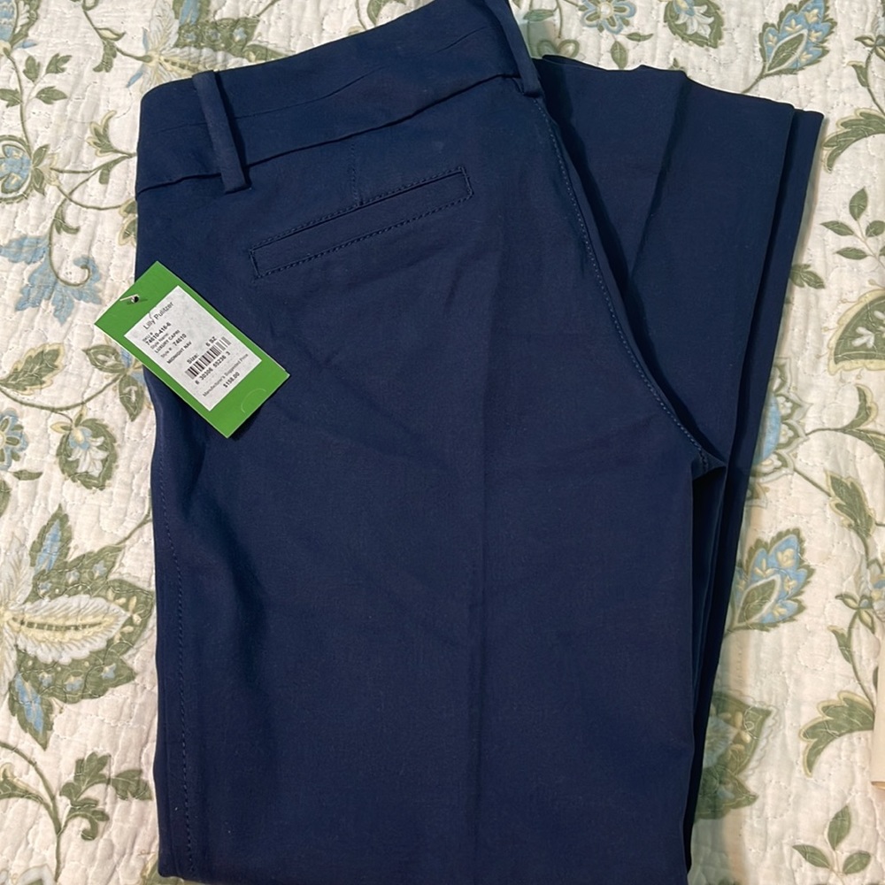 Lilly Pulitzer Luxury Capri / Size 6 / Midnight Navy